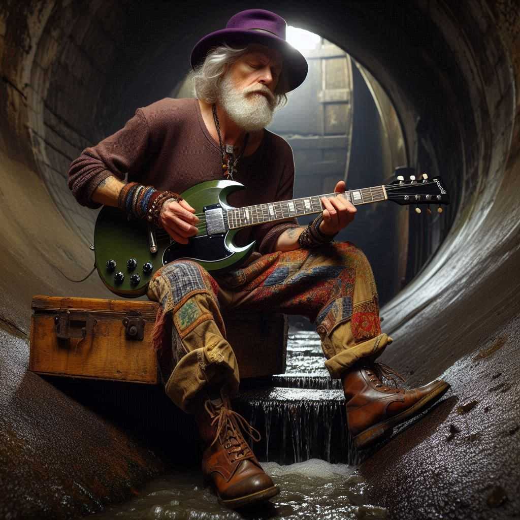 Yeah, it smells but the acoustics down here